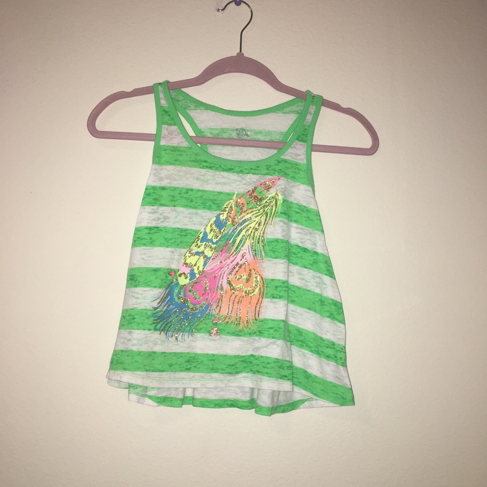 Feather tank top